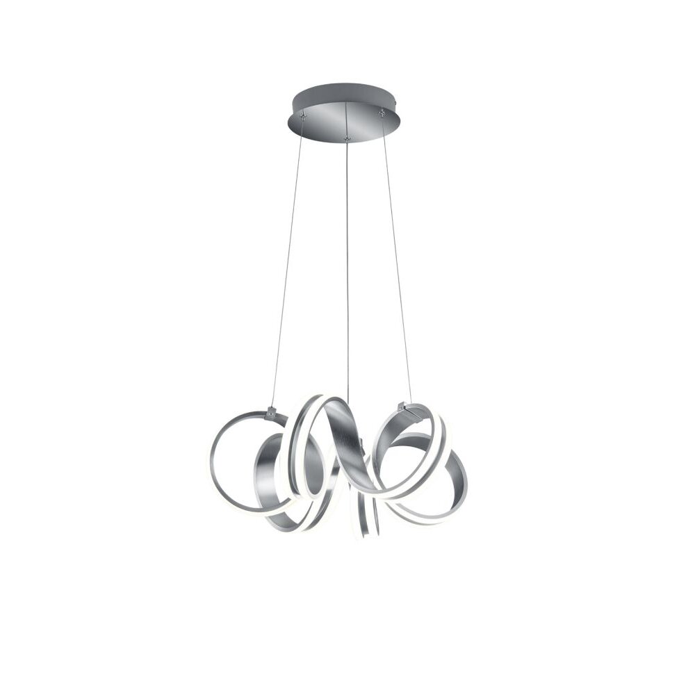Trio Leuchten CARRERA Pendelleuchte LED Aluminium, 1-flammig main product photo