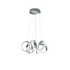 Trio Leuchten CARRERA Pendelleuchte LED Aluminium, 1-flammig