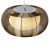 Brilliant Relax Pendelleuchte Bronze, Chrom, 2-flammig