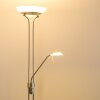 Biot Deckenfluter LED Nickel-Matt, 2-flammig