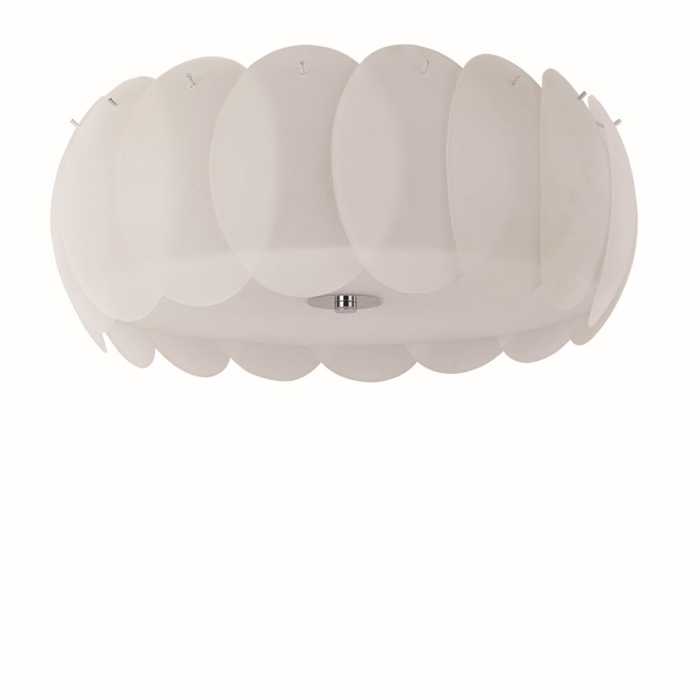 Ideal Lux OVALINO Deckenleuchte Weiß, 8-flammig main product photo