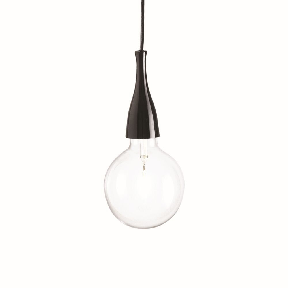 Ideal Lux MINIMAL Hängeleuchte Schwarz, 1-flammig main product photo
