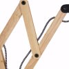 Steinhauer Mexlite Liv Wandleuchte Beige, Holz hell, Schwarz, 1-flammig