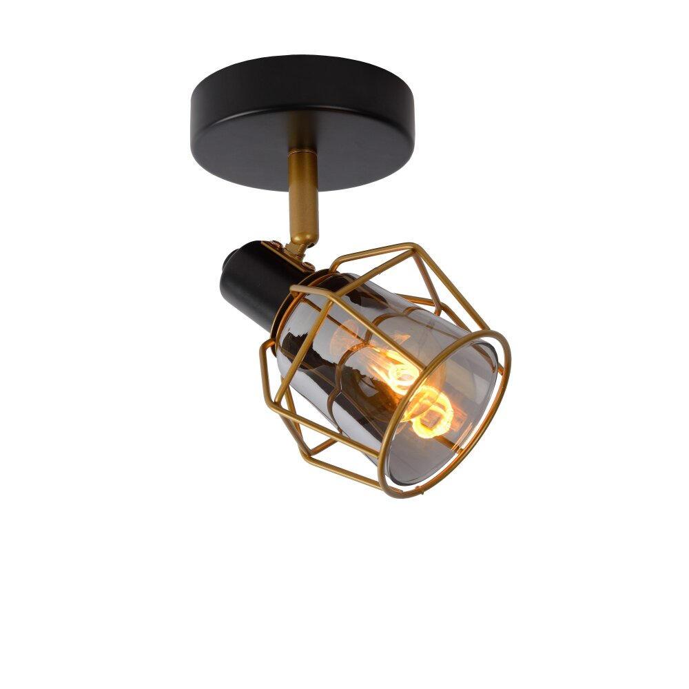 Lucide NILA Deckenspot Schwarz, 1-flammig main product photo
