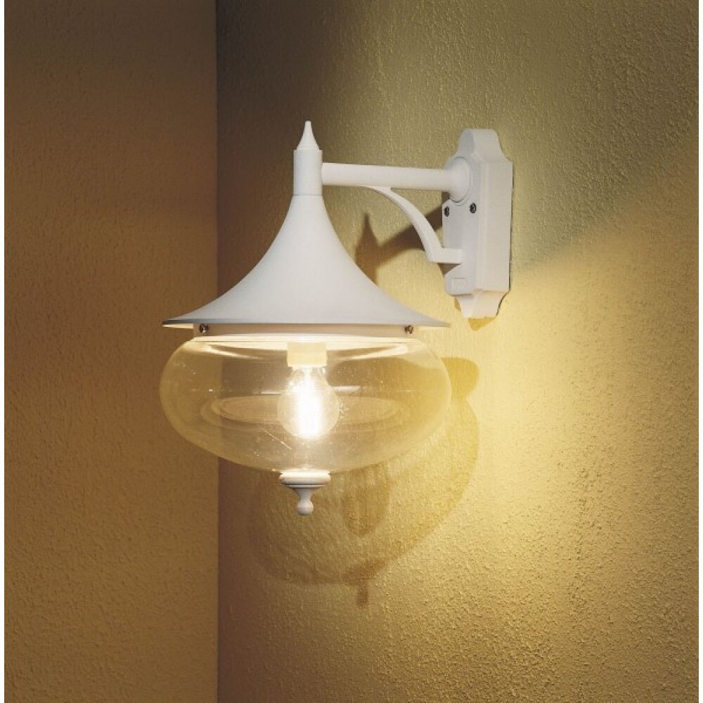 Konstsmide Libra Wandleuchte Weiß, 1-flammig main product photo