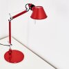 Artemide TOLOMEO MICRO Tischleuchte Rot, 1-flammig