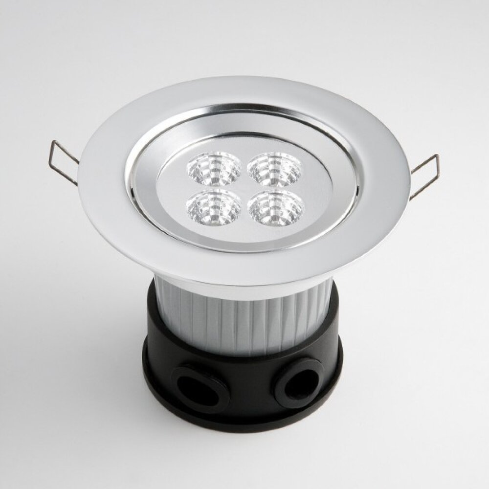 Konstsmide Bodeneinbaustrahler LED Aluminium, 4-flammig main product photo