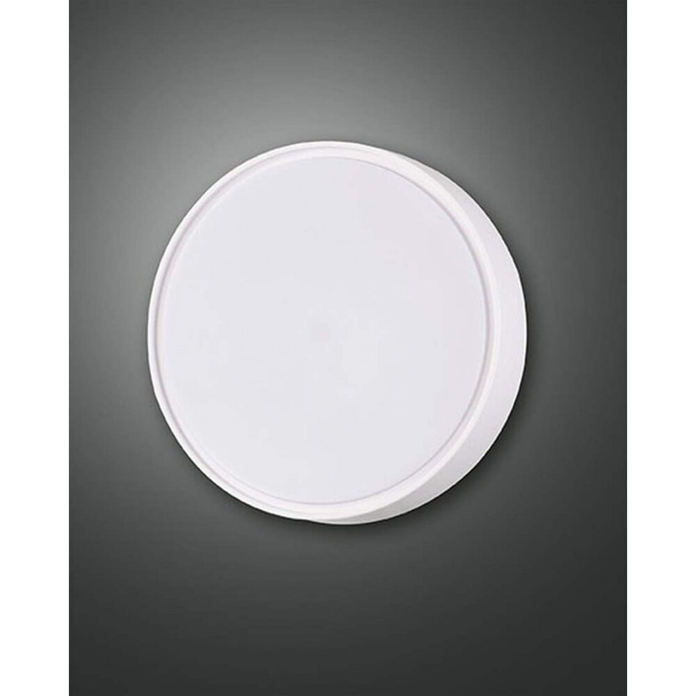 Fabas Luce HATTON Aussendeckenleuchte LED Weiß main product photo