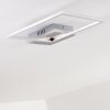 Chilkat Deckenleuchte LED Nickel-Matt, 1-flammig