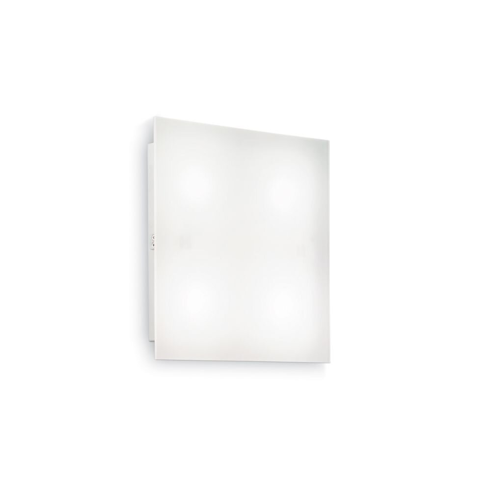 Ideal Lux FLAT Wandleuchte Weiß, 1-flammig main product photo