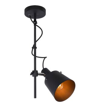 Lucide QUINNY Deckenstrahler Schwarz, 1-flammig