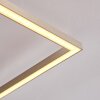 Narpes Deckenleuchte LED Nickel-Matt, 1-flammig