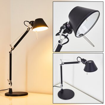 Artemide TOLOMEO MICRO Tischleuchte Schwarz, 1-flammig