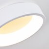 Kampala Deckenleuchte LED Weiß, 1-flammig