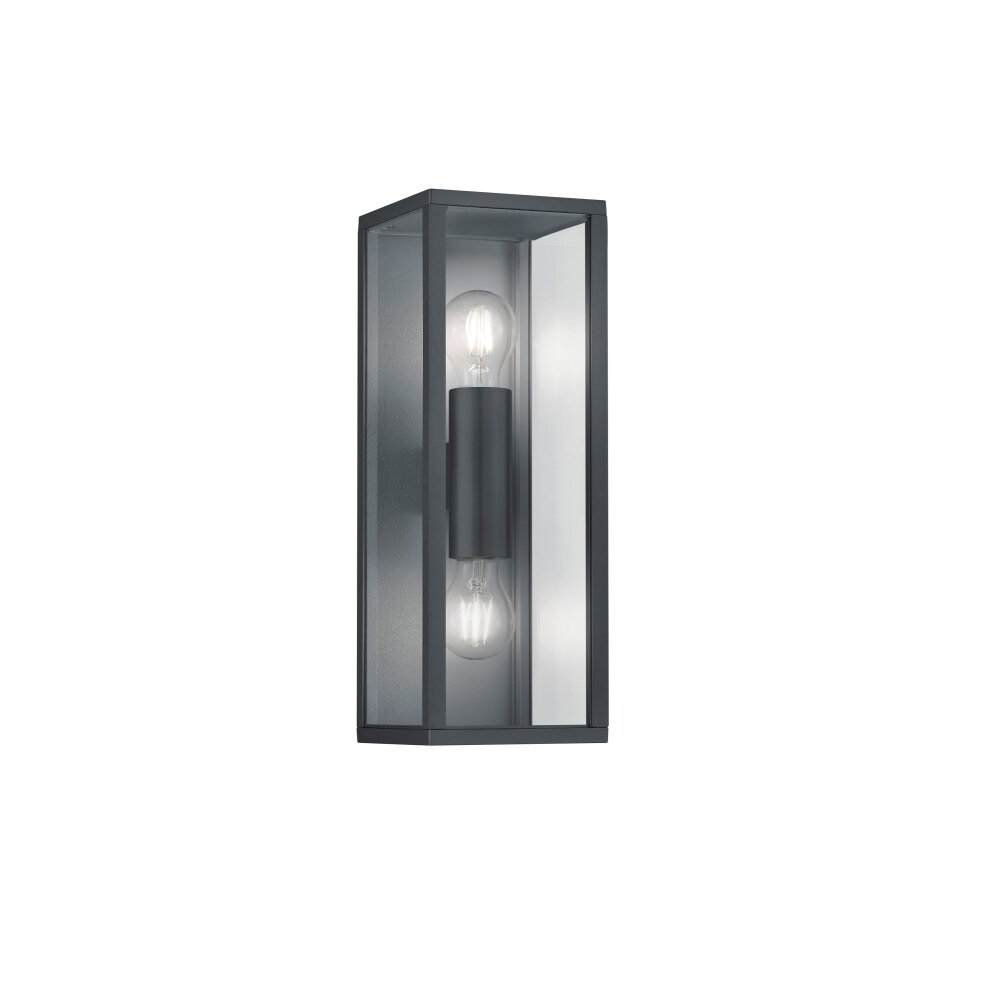 Trio Garonne Wandleuchte Anthrazit, 2-flammig main product photo