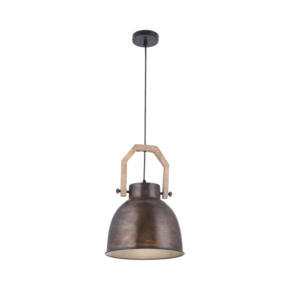 Leuchten Direkt SAMIA Pendelleuchte Braun, 1-flammig main product photo