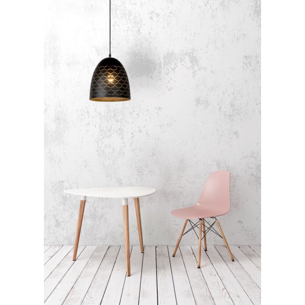 Lucide GALLA Pendelleuchten Schwarz, 1-flammig main product photo