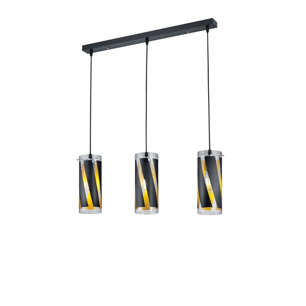 Reality FARINA Pendelleuchte Schwarz, 3-flammig main product photo