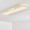 Antria LED Panel Weiß, 1-flammig, Fernbedienung, Farbwechsler