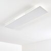 Antria LED Panel Weiß, 1-flammig, Fernbedienung, Farbwechsler