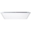 Brilliant Alissa Paneel LED Silber, 1-flammig, Fernbedienung, Farbwechsler