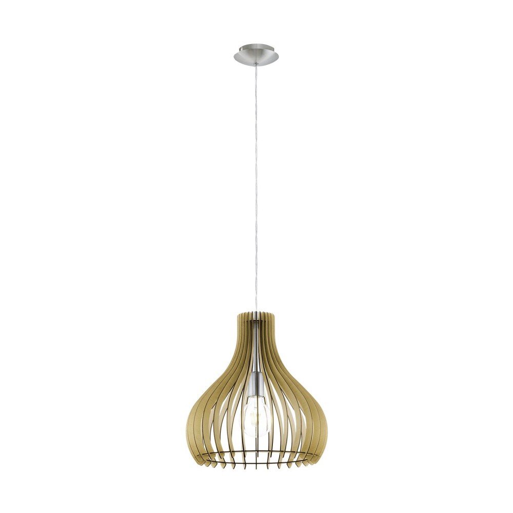 Eglo TINDORI Pendelleuchte Nickel-Matt, 1-flammig main product photo