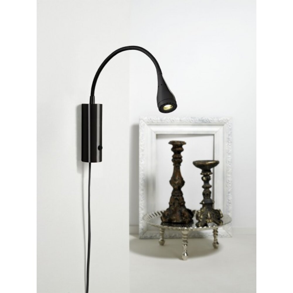 Nordlux MENTO Wandleuchte LED Schwarz, 1-flammig main product photo