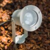 Pilsen Gartenstrahler Silber, 1-flammig