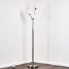 Bernado Stehlampe Nickel-Matt, 3-flammig