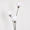 Bernado Stehlampe Nickel-Matt, 3-flammig