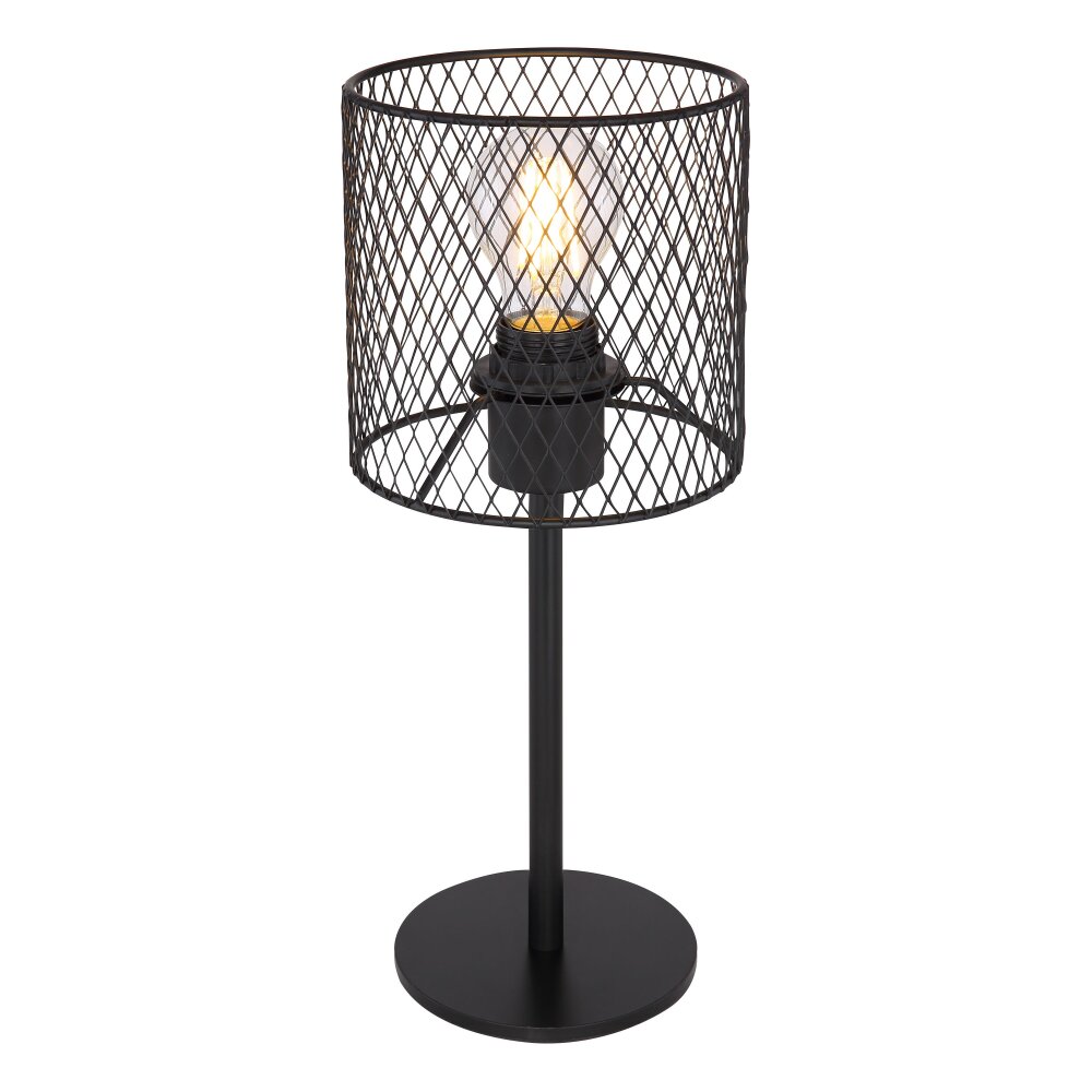 Globo DOPS Tischleuchte Schwarz, 1-flammig main product photo