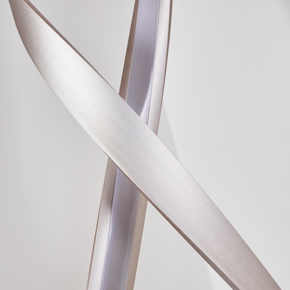 Medle Stehleuchte LED Nickel-Matt, 1-flammig