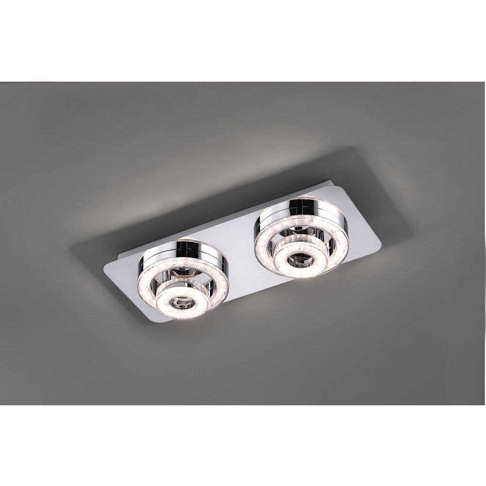 Leuchten Direkt TIM Deckenleuchte LED Chrom, 2-flammig main product photo