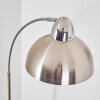 Poitou Stehleuchte Nickel-Matt, 1-flammig