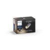 Philips Hue Ambiance White Buratto Deckenspot Basis-Set Silber, 1-flammig, Fernbedienung