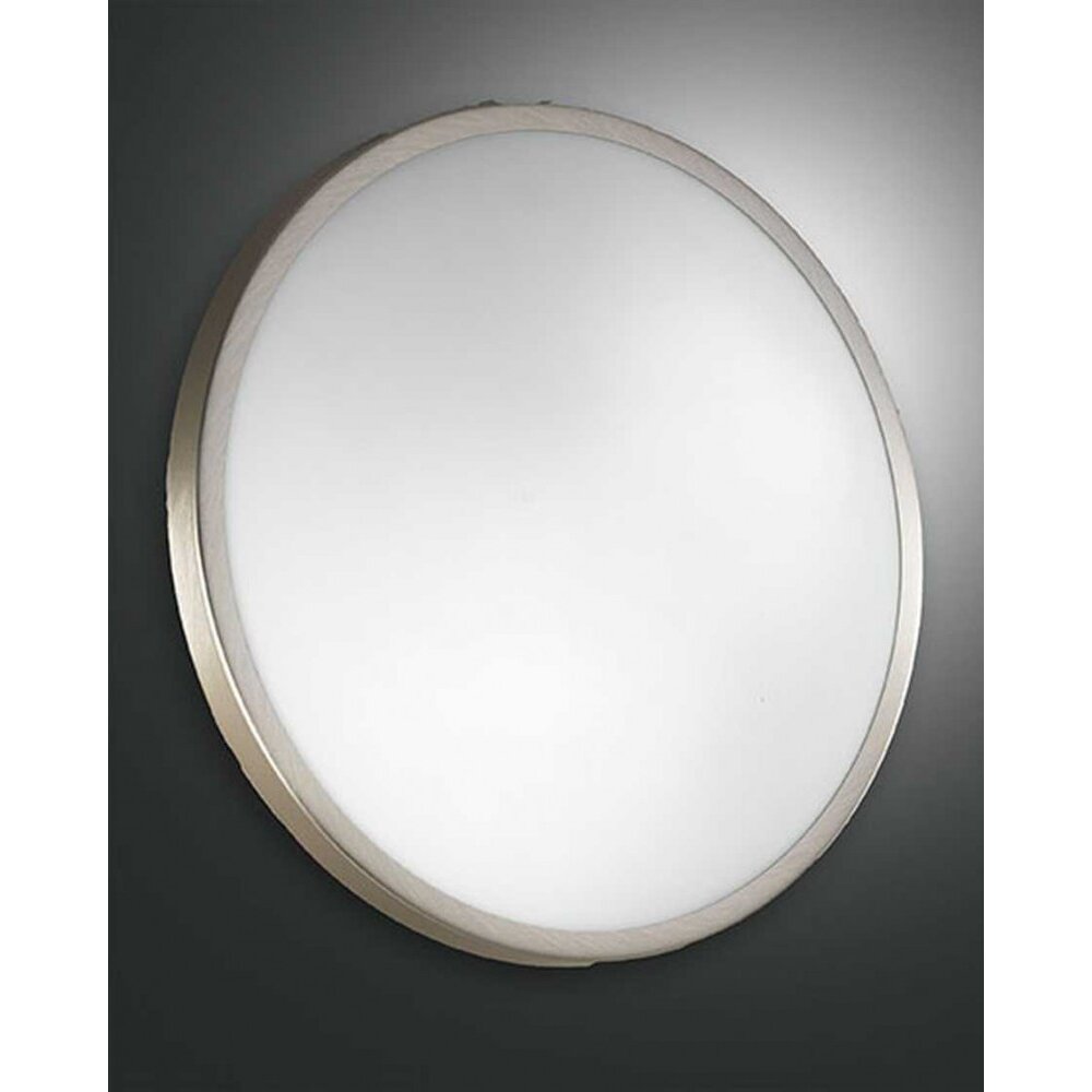 Fabas Luce PLAZA Deckenlampe Nickel-Matt, 3-flammig main product photo