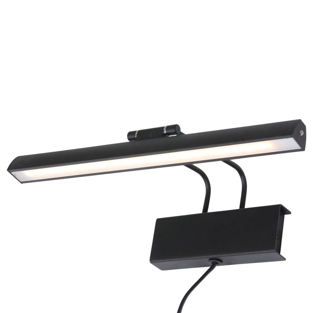 Steinhauer Litho Wandleuchte LED Schwarz, 1-flammig main product photo