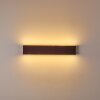 Obion Wandleuchte LED Rostfarben, 2-flammig