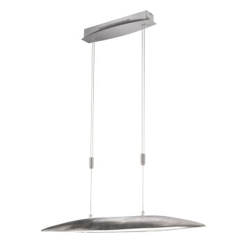 Fischer & Honsel COLMAR Pendelleuchte LED Nickel-Matt, 1-flammig