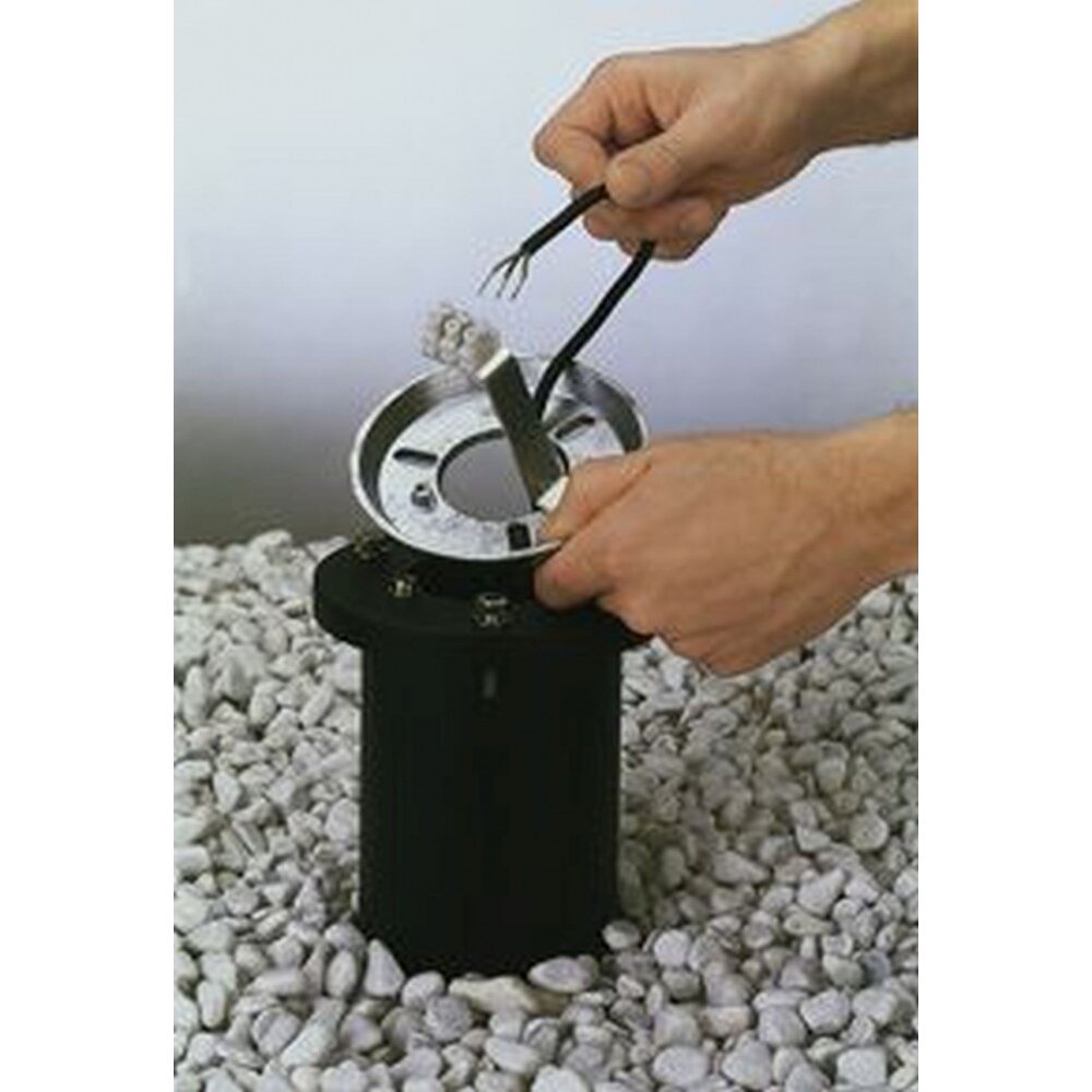 Albert Leuchten 11 Erdeinbausockel Schwarz main product photo