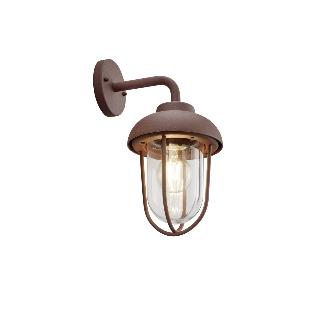 Trio Duero Wandleuchte Rostfarben, 1-flammig main product photo