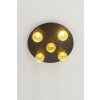 Holländer CARILLON Deckenleuchte LED Braun, Gold, Schwarz, 5-flammig