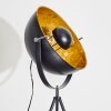 Saturn Stehlampe Schwarz, 1-flammig