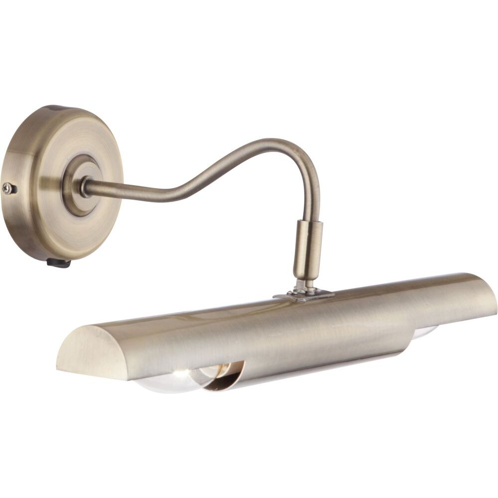 Globo PICTURE Bilderleuchte Altmessing, 2-flammig main product photo