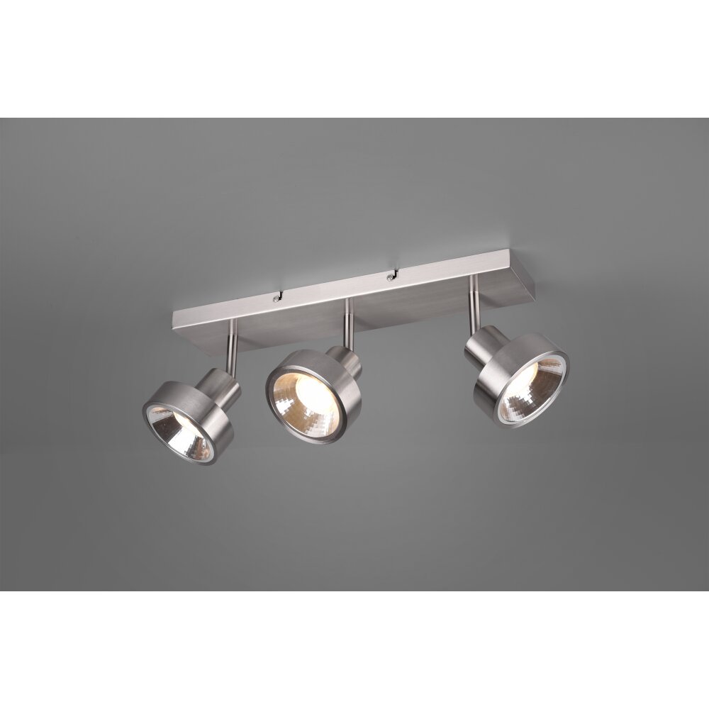 Trio Leuchten Leon Strahler LED Nickel-Matt, 3-flammig main product photo