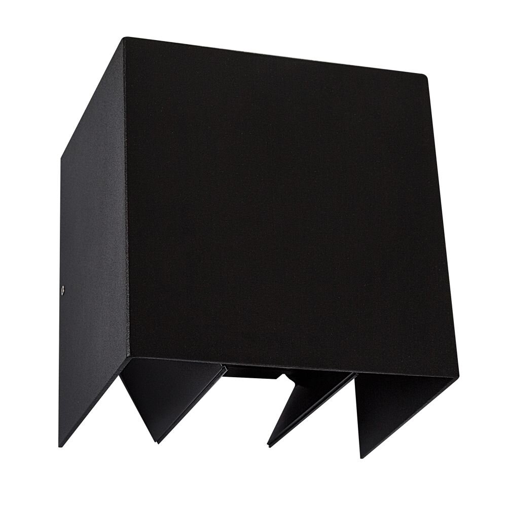 KS Verlichting Channel Wandleuchte LED Schwarz, 2-flammig main product photo