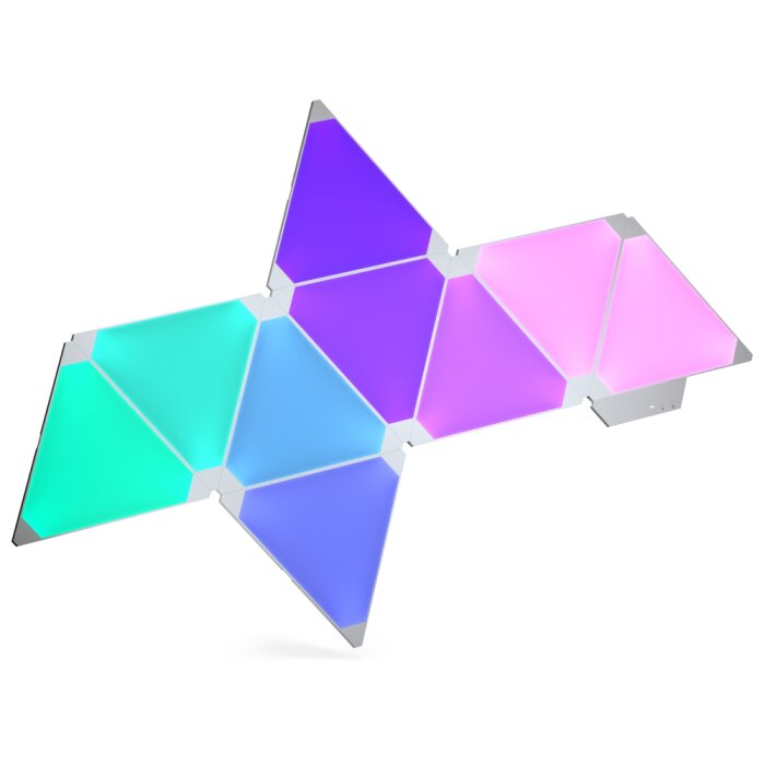 nanoleaf Erweiterungspack Wandleuchte 3er-Pack LED Weiß, 1-flammig, Fernbedienung, Farbwechsler nanoleaf Erweiterungspack Wandleuchte 3er-Pack LED Weiß, 1-flammig, Fernbedienung, Farbwechsler