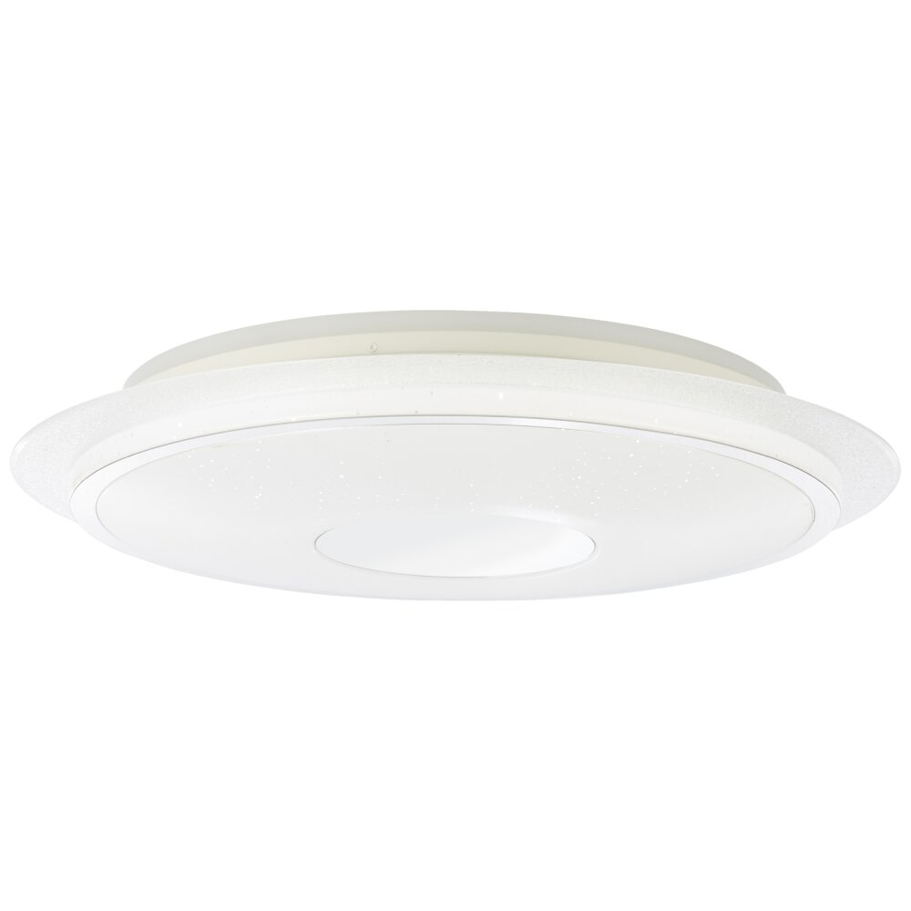 Brilliant Viktor Deckenleuchte LED Silber, Weiß, 1-flammig, Fernbedienung, Farbwechsler main product photo